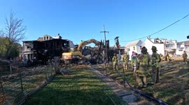 4-Alarm Fury: Townhouse Collapse and Firefighter Injuries in Mount Carmel, PA