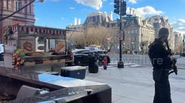 BREAKING — 2 members of National Guard shot in Washington, DC, Homeland Security Secretary Noem says; local law enforcement say 1 suspect in custody