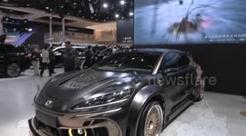 China: New vehicles with smart functions attract visitors at Guangzhou auto show