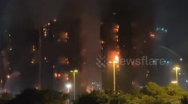 Fire at Hong Kong housing estate kills at least 4, injures 3