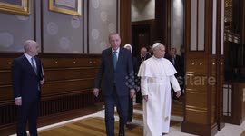 President Erdogan welcomes head of Vatican State Pope Leo XIV in Ankara (2)