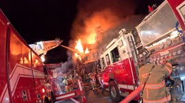 4-Alarm Fury: Townhouse Collapse and Firefighter Injuries in Mount Carmel, PA