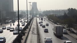 Severe winter smog disrupts daily life in Tehran