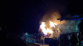 4-Alarm Fury: Townhouse Collapse and Firefighter Injuries in Mount Carmel, PA