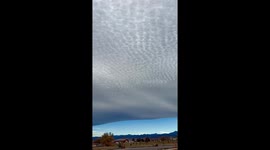 Wavy Clouds Over Colorado