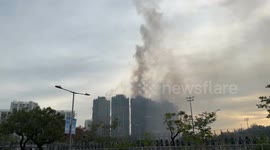 Aftermath of WangFuk Court Fire in Tai Po