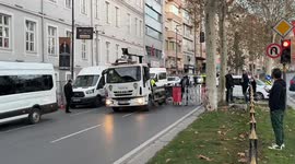 Crowds gather outside cathedral ahead of Pope Leo XIV’s visit in Istanbul