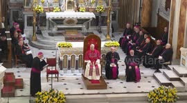 Pope Leo XIV meets clergy in Istanbul, calls for unity and compassion