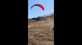 Paraglider Accidentally 