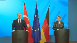 Türkiye's Fidan, Germany’s Wadephul hold joint press briefing in Berlin (1)