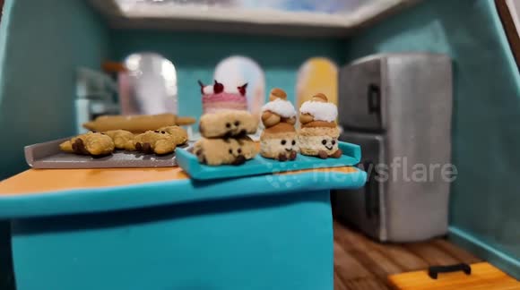 Amazing Gingerbread creations create the Gingerbread City at the Ideal Home Show At Christmas