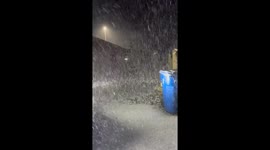 US: Thanksgiving Snow Hits Ohio 2