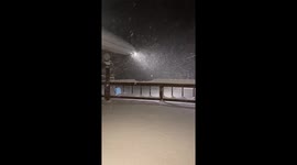 US: Blizzard Conditions Sweep Michigan as Lake-Effect Snow Intensifies