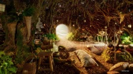 UNCAPTIONED: 'Wicked' Fans Can Now Stay In Elphaba's Forest Hideout