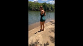 Guardian Angel Steps In For Wanna-Be Mermaid