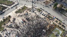 Thousands rally across Syria on first anniversary of military operation that led to fall of Assad regime