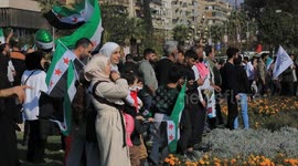 Thousands rally across Syria on first anniversary of military operation that led to fall of Assad regime (2)