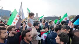 Syrians Celebrate Anniversary of Bashar al-Assad’s Fall