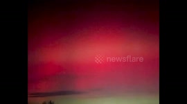 Northern Lights Over Berthoud, Colorado