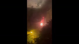 Incendio Urbano en Juan XXII en la ciudad de Alicante