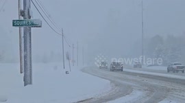 US: Thanksgiving Snow Hits Ohio 3