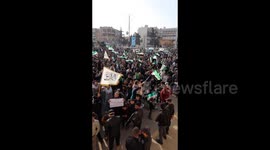 Syria: Syrians Demonstrate For National Unity