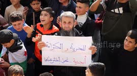 Syria: Syrians Demonstrate For National Unity