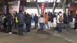 Japan: Protesters demand prime minister's resignation, commitment to pacifist constitution