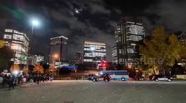 Japan: Japanese residents rally, urging prime minister to retract provocative remarks on China's Taiwan