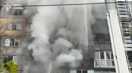 Russian strike on Kyiv kills 2, injures 16, Ukraine says