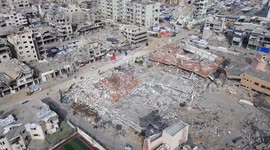 Drone shows Gaza’s Al-Aqsa University reduced to ruins after two years of Israeli strikes