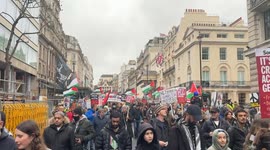 Thousands rally in London to mark International Day of Solidarity with Palestinians (1)