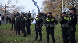 Far-right protesters rally in The Hague against immigration