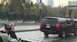Pope Leo XIV leads religious service in Istanbul