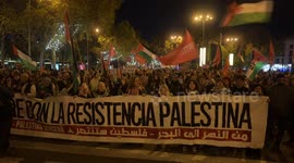 Pro-Palestinian demonstrations held in more than 40 cities across Spain