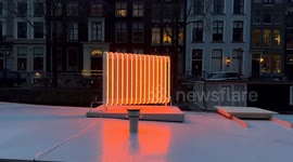 ‘Amsterdam Light Festival’ opens with 20 installations across city’s canals