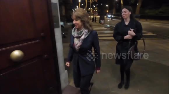Rachel Reeves in Westminster as she appears on Sunday shows