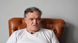 Naturist punched off bike says 