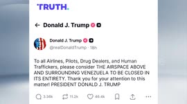 US: Latin American states, organization slam Trump's threat to Venezuelan airspace sovereignty