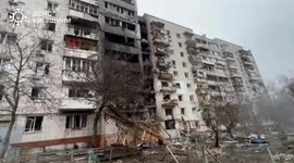 Ukraine says 1 killed, 19 injured in Russian drone attack on city of Vyshhorod