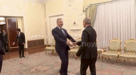 Turkish FM meets Iranian President Pezeshkian in Tehran