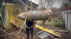 Ukraine says unexploded Russian warhead transported for disposal