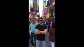 AMAZING TIME LAPSE IN TIMES SQUARE 
