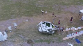 Stainless steel was made into a huge bag