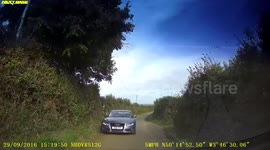 Reversing fail - wrong side of road