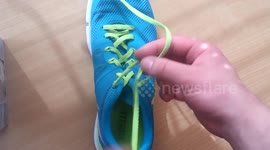 Easy way to tie shoes for kids