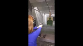 Desert Eagle 44 magnum and small redhead