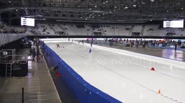 Italy: 1st test event held ahead of 2026 Milan-Cortina Winter Olympics