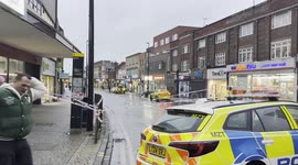 Stabbing in Wembley closes major road as police set up cordon