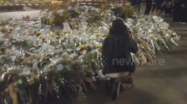 Hong Kongers gather in Tai Po to pay respects and mourn victims of apartment fire